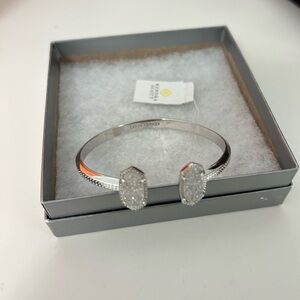 Kendra Scott Elton Silver Cuff Bracelet